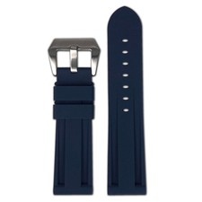 Waterproof Silicone Rubber Watch Band  Diver  Navy  For Panerai