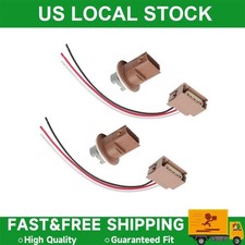 Fit for Ford Headlamp Light Socket + Pigtail Brake Tail Turn Signal Parking *2