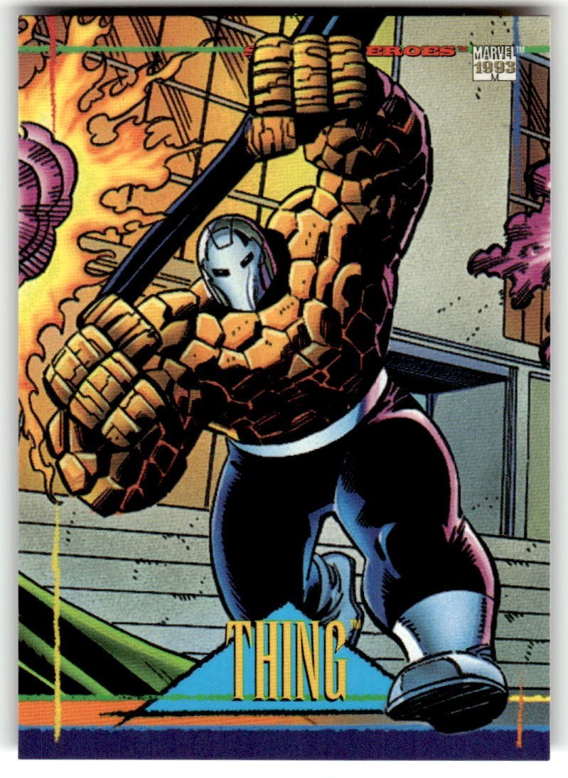 Thing 1993 Marvel Masterpieces Skybox Card #14 (NM)