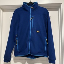 Women  s REI Blue Fleece Jacket Medium
