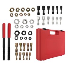 48pc Thread Cleaner Rethreading Master Kit Thread Repair Thread Chaser Tool Set 48pc Thread Cleaner Rethreading Master Kit Thread Repair Thread Chaser Tool Set