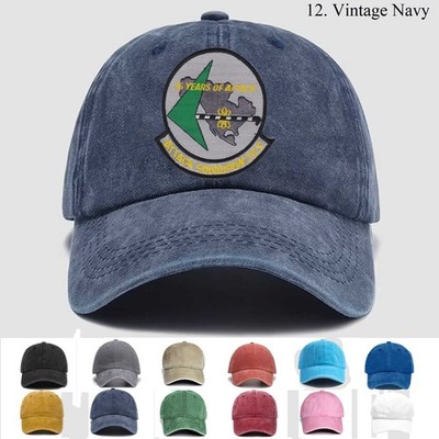 Custom Embroidered Hat Us Naval Attack Squadron 165 36 Years Of Attack, Gift