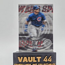 2019 Stadium Club #WS-14 Javier Baez Warp Speed