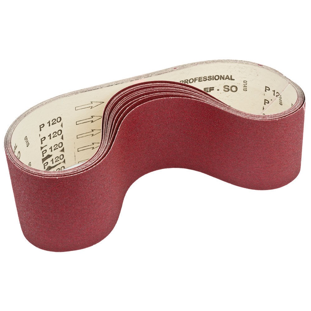 Set Nastri Abrasivi 2000x150 mm Corindone Grana Mista | 10 Pezzi Stock