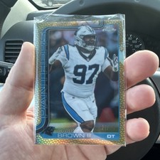 Bobby Brown III  #46 Topps Chrome Football 21/50