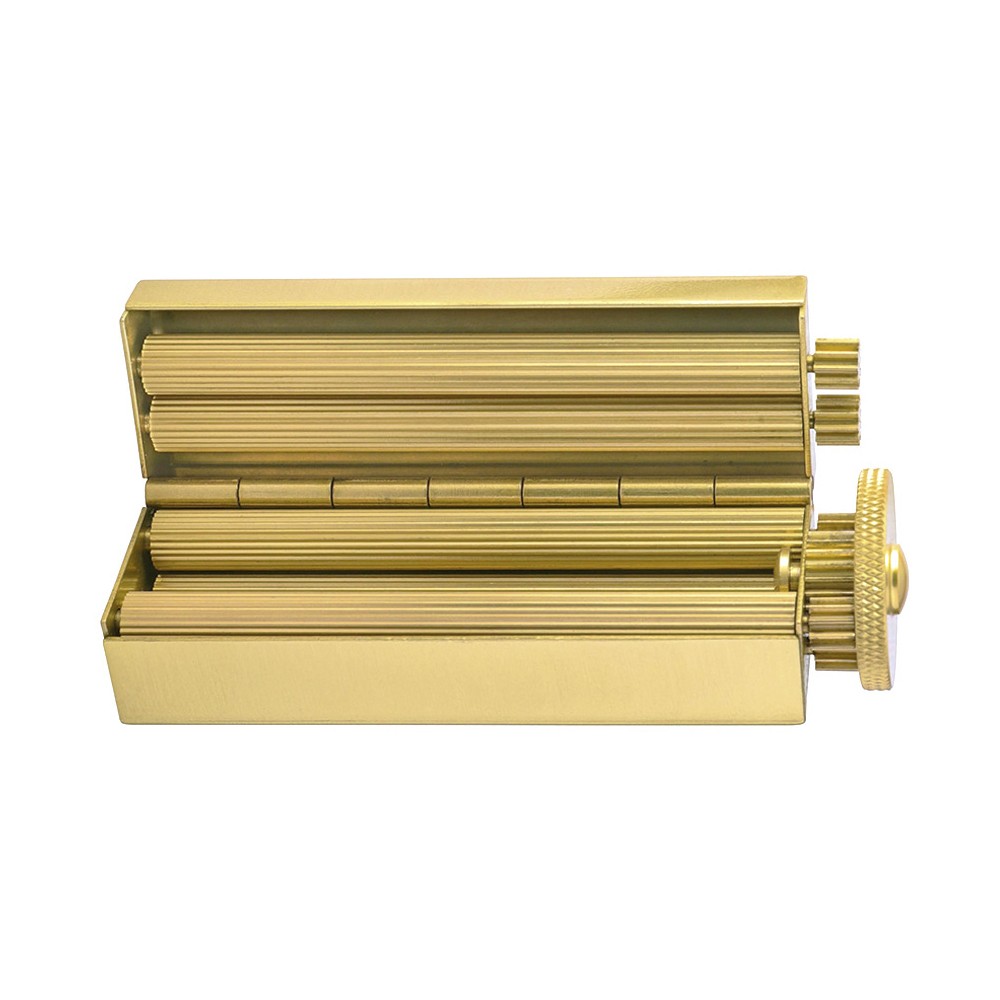 Elegant Square Cigarette Roller Pure Copper Joint Roller Machine for 70mm  Papers