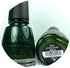China Glaze Nail Polish - GLITTERING GARLAND - Long Lasting Lacquer