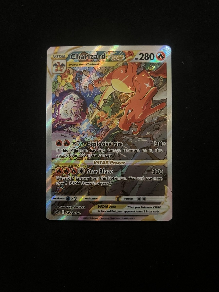 Pokémon TCG Charizard VSTAR SWSH262 Sword & Shield Promo Card NM