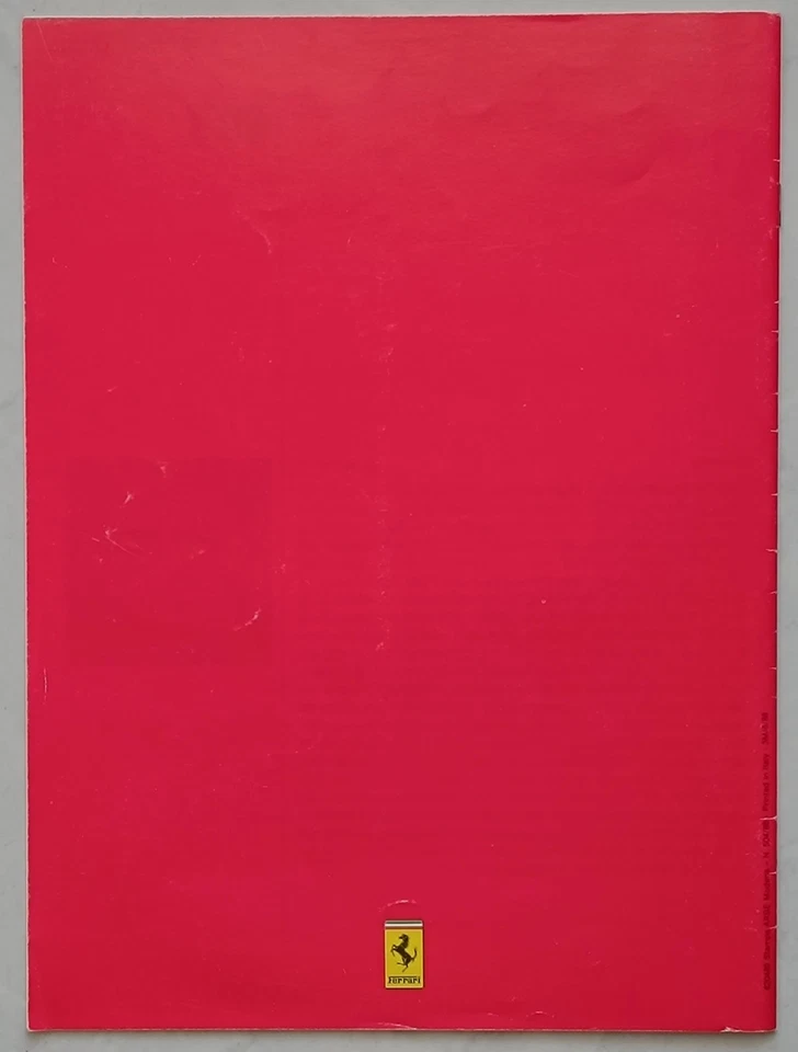 FERRARI Catalogo Produzione 1988 di 16 Pagine ORIGINALE Testi in ITALIANO - Immagine 2 di 4