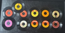 11x 7” 45 RPM Soul R&B Vinyl Lot Smokey Robinson Manhattans Gladys Knight