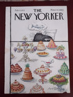 February 17, 1973 NEW YORKER MAGAZINE COVER ONLY - Ronald Searle  Artist — photo 1