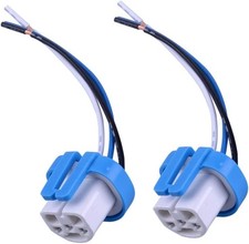 9007 9004 HB1 HB5 High Temperature Ceramic Male Wire Harness Extension Socket