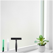 Homein Frosted Glass Window Privacy Film with Tools UV Blocking Privacy Film ...
