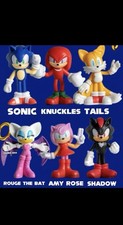 Burger King Sonic 2025 Collectable Figurines. COMPLETE SET