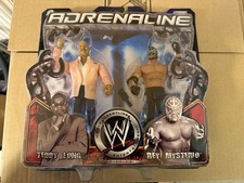 WWE Adrenaline 13 Teddy Long Rey Mysterio Wrestling Figure Jakks Pacific