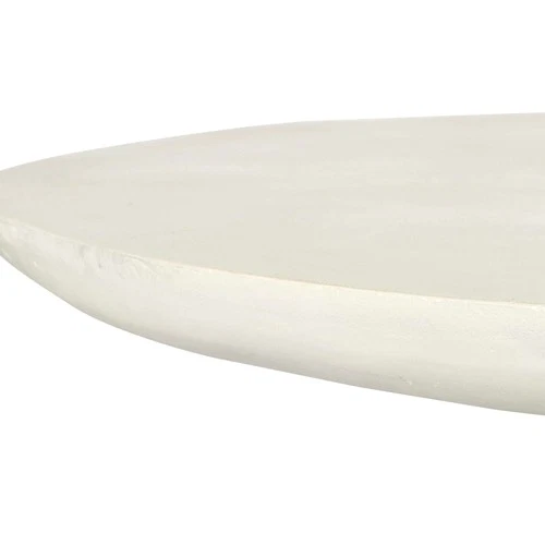 Uttermost 50226 Madrone 60" Diameter Aluminum Table - White - Picture 2 of 5