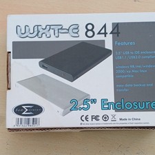 Sumvision WXT-E 844 2.5in USB to IDE Hard Drive Enclosure Case USB 2.0/1.1