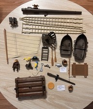 Lot 1989 1990 Playmobil Pirate Sets 3750 3793 INCOMPLETE