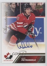 2013 Upper Deck Team Canada Gold Signatures Alex Pietrangelo #4 Auto 01qm