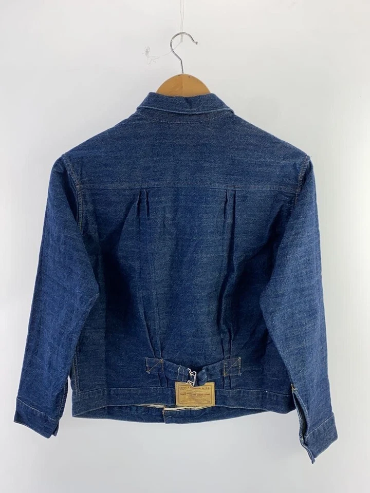 Blusa Levi’s Vintage Clothing G Jean Triple Plisado 1880 Repro S Algodón IDG Usada Foto 2 de 4