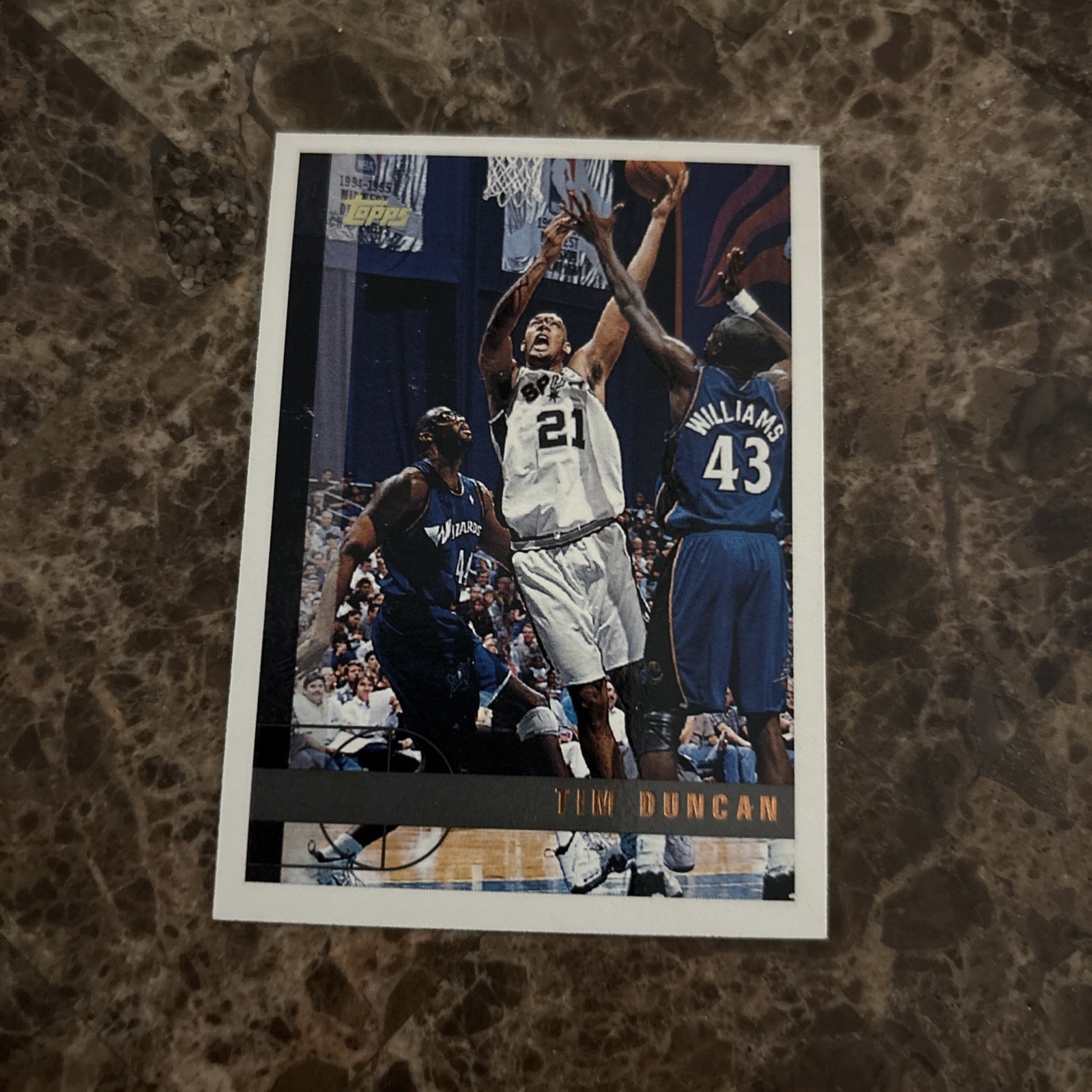 1997-98 Topps - Tim Duncan #115 (RC)