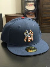 Hat Club New York Yankees Americana Pink UV New Era Fitted Hat Cap 59fifty 8