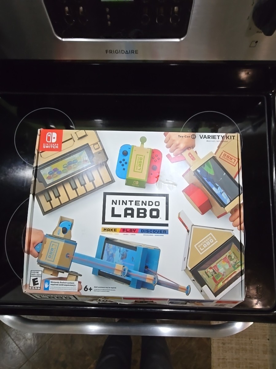 Nintendo Labo Toy-Con 01: Variety Kit - Switch 95% 19.5 Sheets