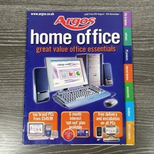 Argos Home Office Booklet / Catalogue | August - November 2002 | Collectable