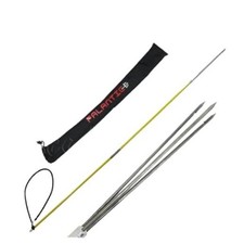 Travel Spearfishing Pole Spear 5' - 2-Piece Fiberglass with 3-Prong - Travel