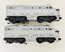 Lionel Postwar Union Pacific Alco AA Diesel Set Powered & Dummy 2033 Tested