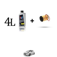 ÖLfilter Kit Und 4L FüR Peugeot 208 1.6 Bluehdi 88KW Ab 2015