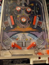 VINTAGE TOMY ATOMIC ARCADE PINBALL MACHINE, 1979