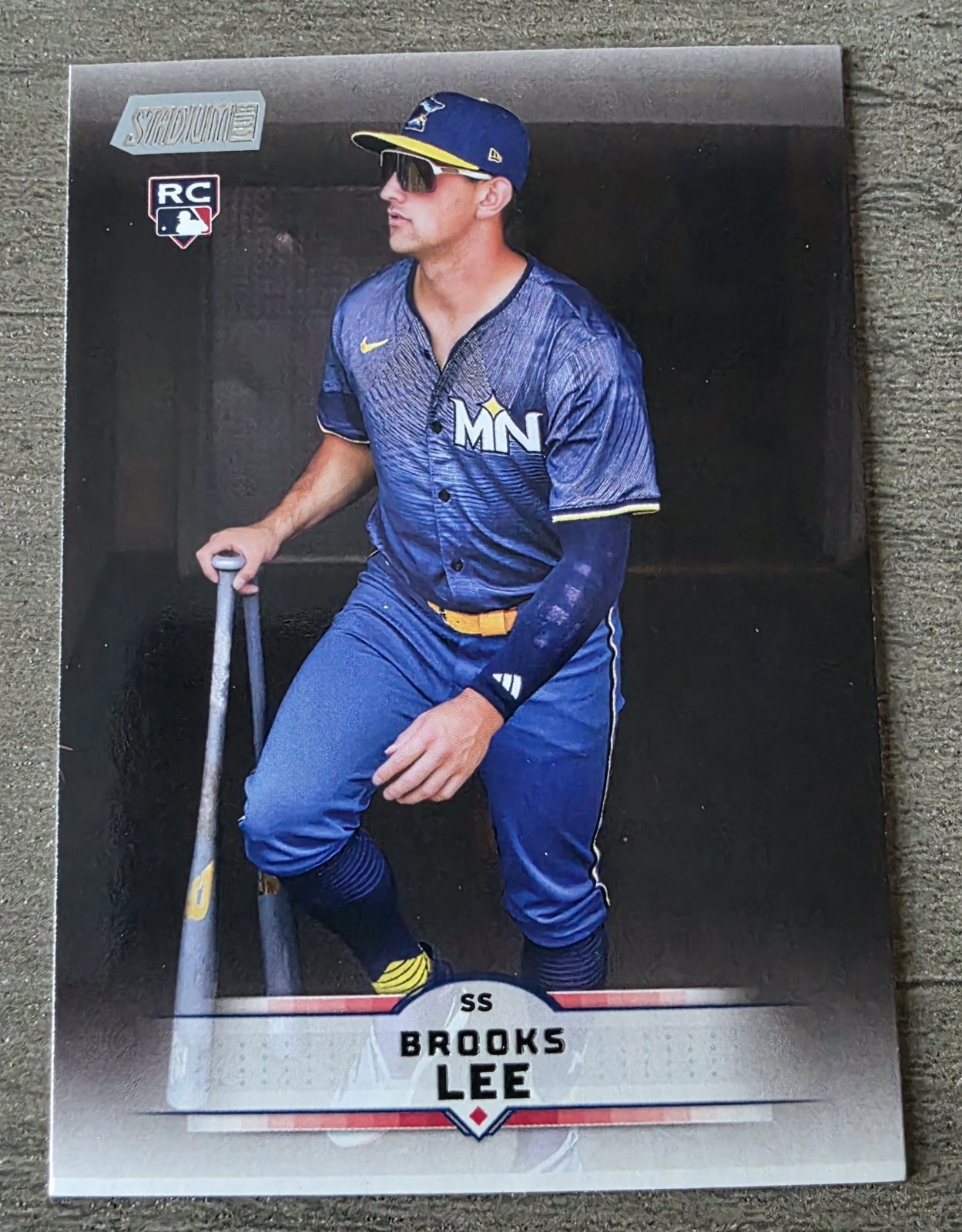 Topps Stadium Club Brooks Lee Minnesota Twins #141 Rookie 2025 Baseball Card