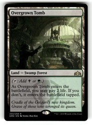 Overgrown Tomb - Guilds of Ravnica #253 Rare Shock Land