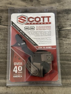 Scott S2 Double Sear Bow Release (4007BS4-BK)