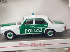 Schuco 1/64 Benz sedan police car model Alloy Diecast Simulation Hobby adult Toy