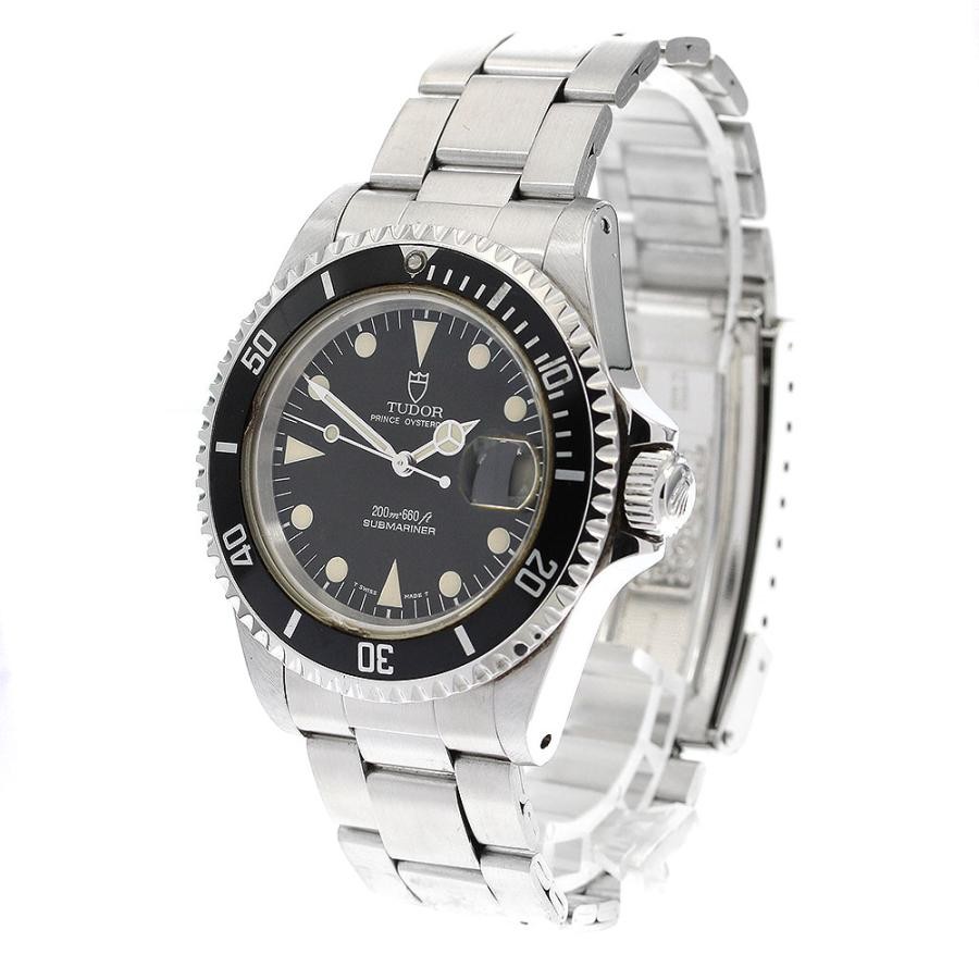 TUDOR SUBMARINER DATE 79190 40mm SS Black Dial Automatic #C013