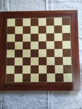 Scacchiera legno radica Brebbia 40x40 cm intarsiata Made Italy