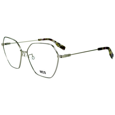 Alexander McQueen McQ MQ03520 Womens Metal Eyeglass Frame 003 Silver 56-14
