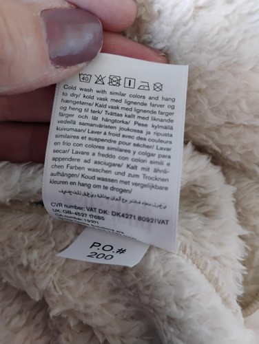 Recycled 'Girlfriend Collective' Soft Fleece Bomber Jacket M Beige BNWT - Picture 10 of 11