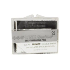 Coltene Whaledent L532 TMS Link Minim 2/1 Double Shear Pins Bulk Gold 0.21" 50Pk