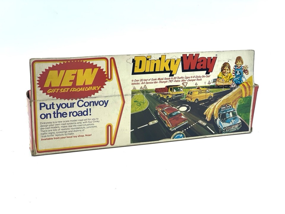 DINKY TOYS 399 CONVOY SKIP + FARM + DUMPER TRUCK RARe New Old Stock