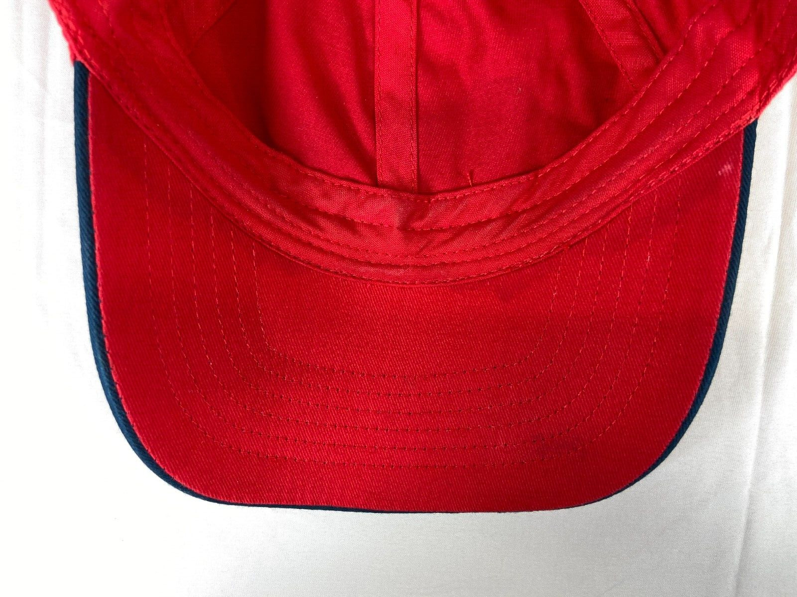 USA Eagle Baseball Cap Strapback Hat Red Canvas E… - image 8