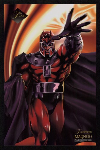1994 Flair Jumbo Prints MARVEL - COMPLETE SET of 10 (6 1/2" X 10") (500248)