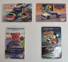 Vtg Coca Cola Phone Cards NASCAR 1995-1996 Inaugural/Final Running Lot of 4