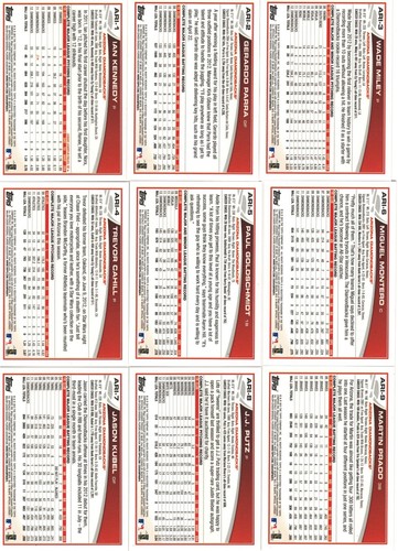 2013 Topps Baseball Arizona Diamondbacks Team Set Blister Pack 17 cards - Picture 6 of 8