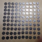 Lot of 5 Rolls (100) 1970's Vintage Kennedy Half Dollars P/D Mix, Many UNC.