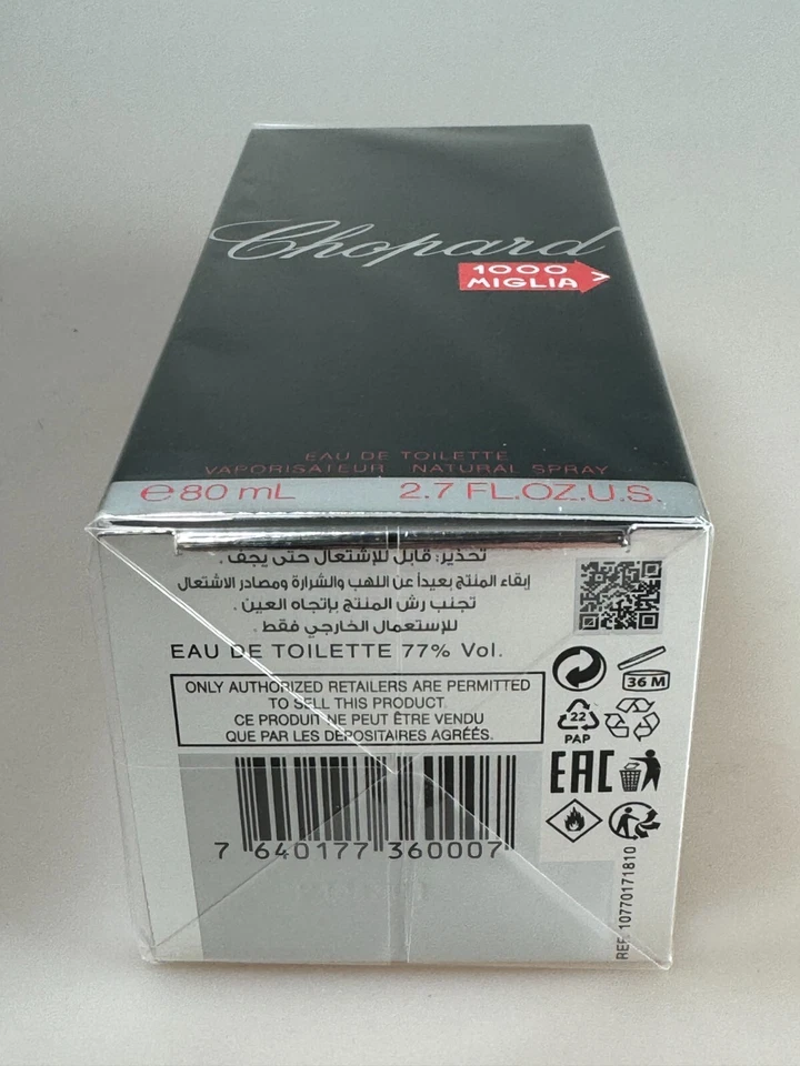 Chopard 1000 Miglia Eau de Toilette Spray 80ml - Bild 4 von 4