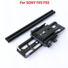 15mm Standard Baseplate System  Dovetail Plate Fit For SONY FX9 FS5 Camera