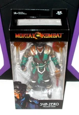 McFarlane Toys Mortal Kombat Sub Zero: Bloody Frozen Over 7" Action Figure new
